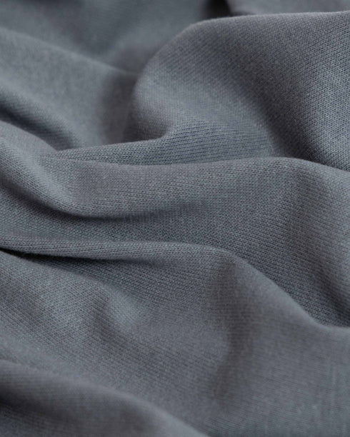2.5m Slate Grey Blue 100% cotton jersey