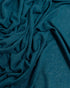 2.4m Deep Teal Organic Cotton & Linen Jersey