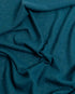 2.4m Deep Teal Organic Cotton & Linen Jersey
