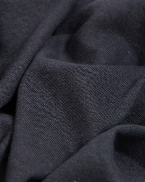 1.4m Charcoal Cotton & Linen Jersey