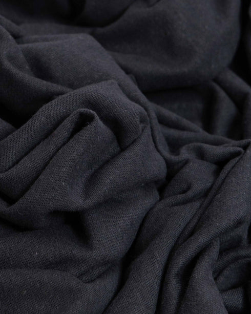 1.4m Charcoal Cotton & Linen Jersey