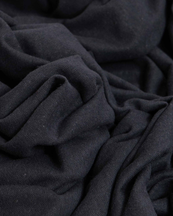 1.4m Charcoal Cotton & Linen Jersey
