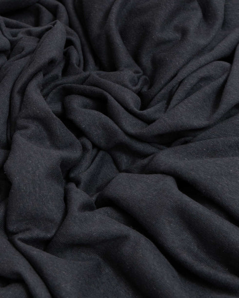 1.4m Charcoal Cotton & Linen Jersey