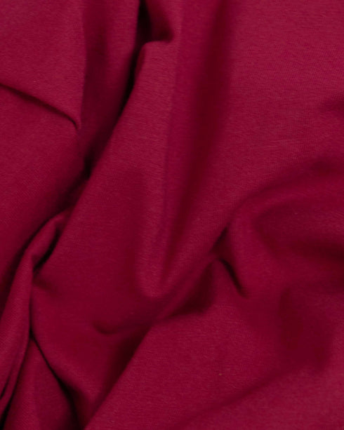Dark Raspberry cotton jersey (extra wide)