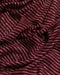 Burgundy Striped Linen Jersey