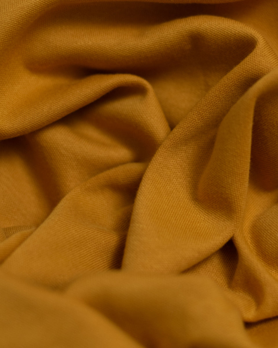 Mango Sorbet Organic Cotton Double Knit Jersey Fabric 180gsm Pre mango-sorbet-organic-cotton-double-knit-jersey-fabric-180gsm-pre