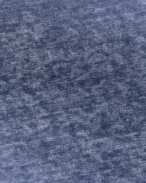 Dusty Blue Cotton & Linen Jersey