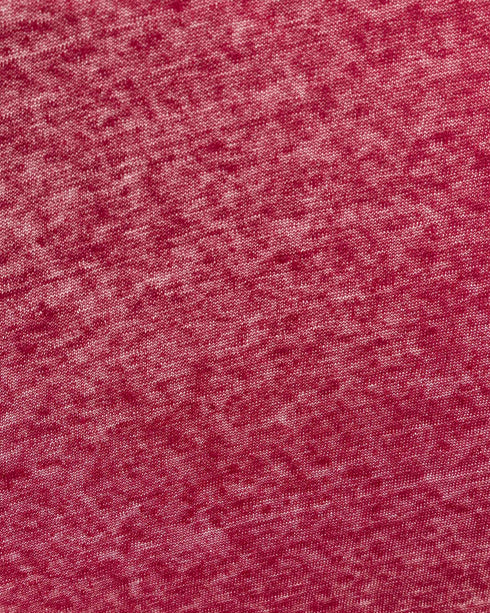 Hot Pink Organic Cotton & Linen Jersey