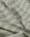 Ecru & Green Stripes Cotton Jersey