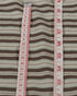 Brown Beige Green Stripe Cotton Jersey (extra wide)