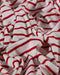 Red & White Stripes Organic Cotton Jersey (extra wide)
