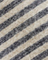 Ecru & Grey Diagonal Stripe Organic Cotton & Linen Jersey