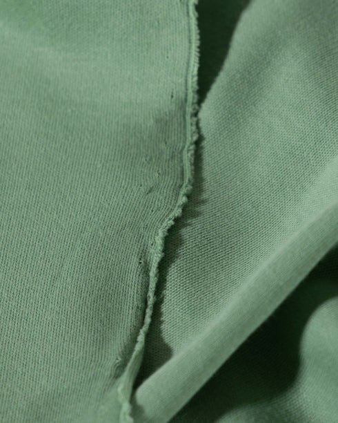 Mint Green Cotton Double Knit Jersey