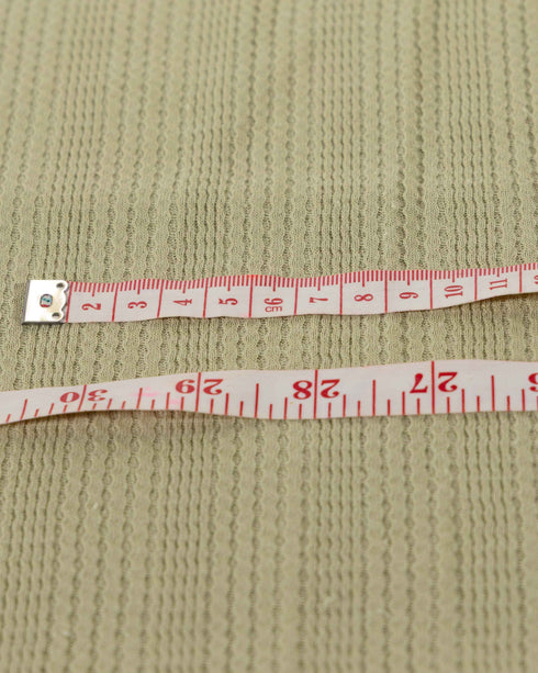 Pistachio Ice Cream Cotton Double Knit Jersey