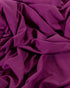 Magenta Organic Cotton Double Knit Jersey