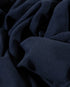 Navy Blue Pique Organic Cotton Jersey (extra wide)
