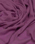 Lilac Rib Textured Cotton Jersey