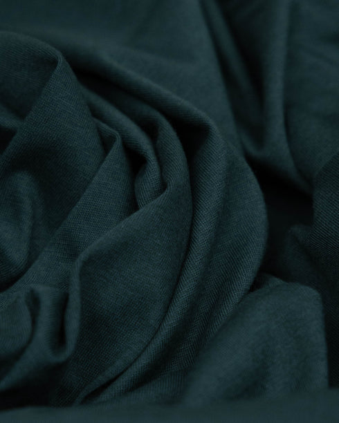 Bottle Green cotton jersey (extra wide)