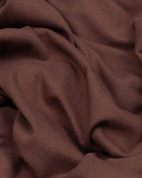 Chestnut Cream cotton jersey