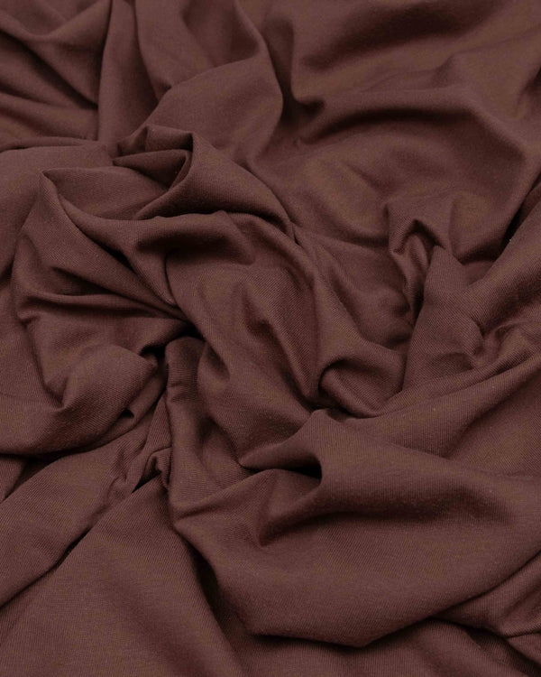 Chestnut Cream cotton jersey
