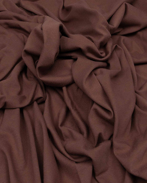 Chestnut Cream cotton jersey