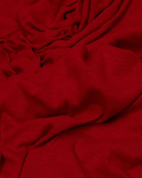 Flame Melange cotton jersey tubular