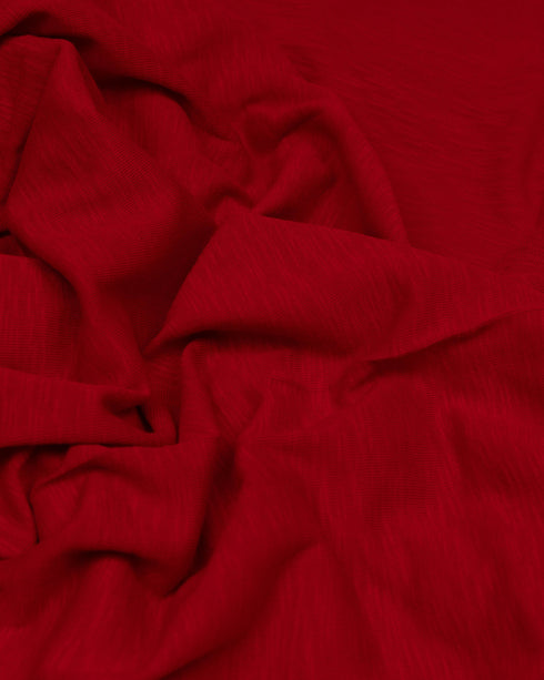 Flame Melange cotton jersey tubular