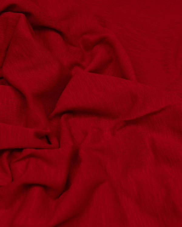 Flame Melange cotton jersey tubular