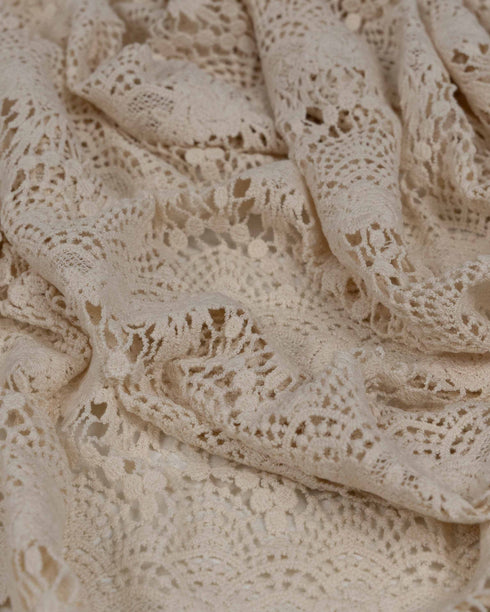 Ivory Lace cotton