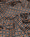 Orange & Grey Houndstooth cotton