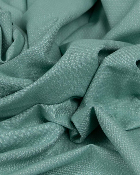 Turquoise Oxford cotton