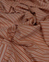 Orange & White Stripe cotton