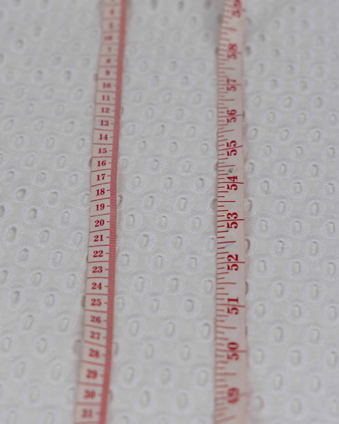 White Broderie Anglaise cotton